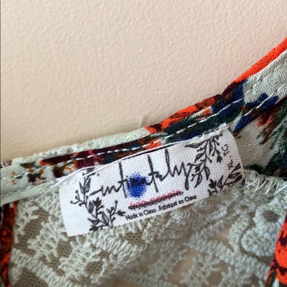 Free People Claire Printed Maxi Slip Dress - Picture 7 of 7